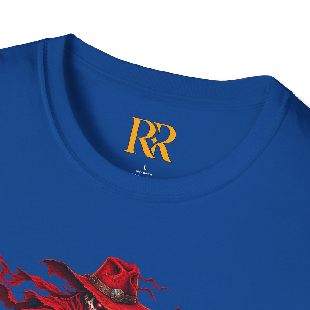 Red Gothic Horse Rider T-Shirt