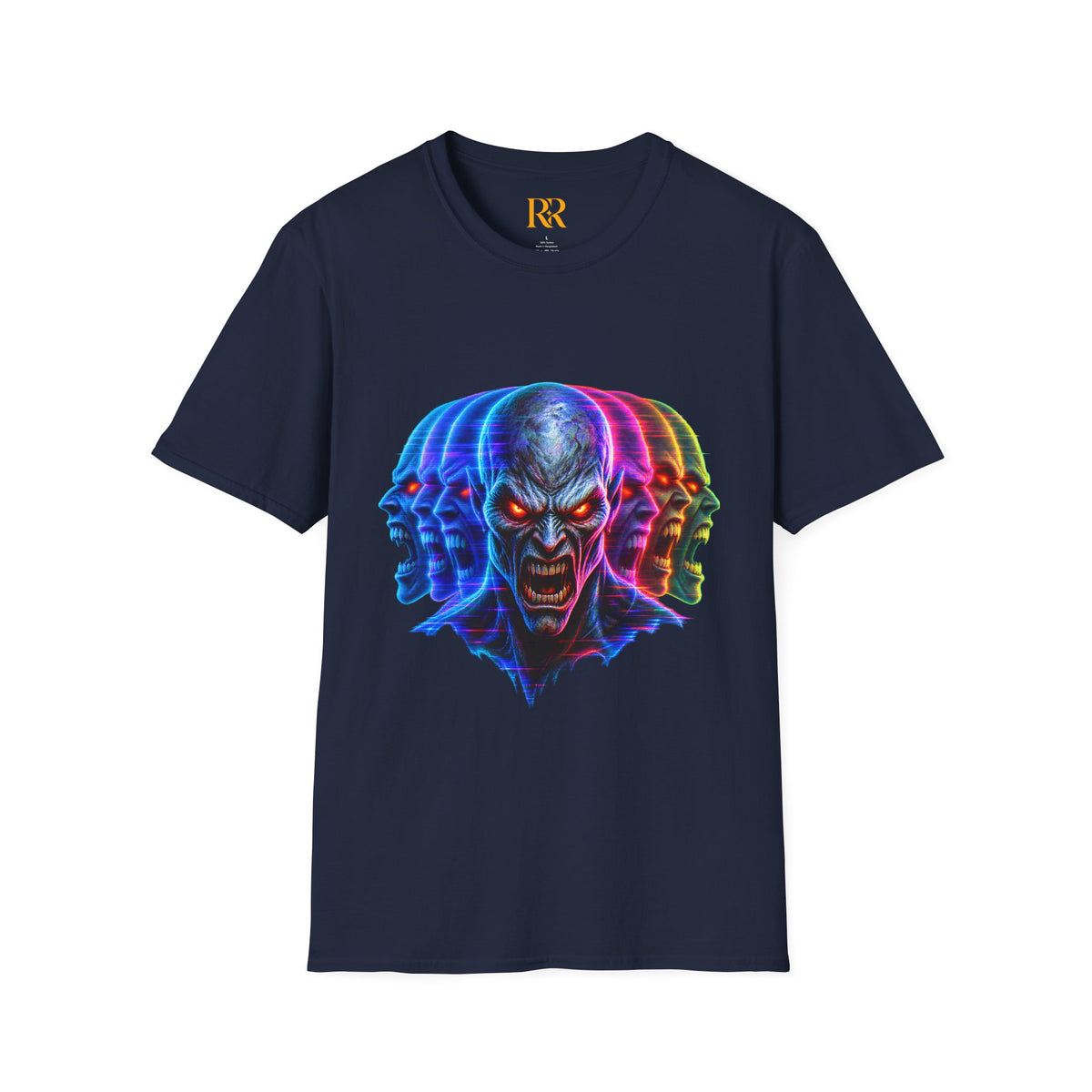 Colorful Cosmic Monster Graphic T-Shirt