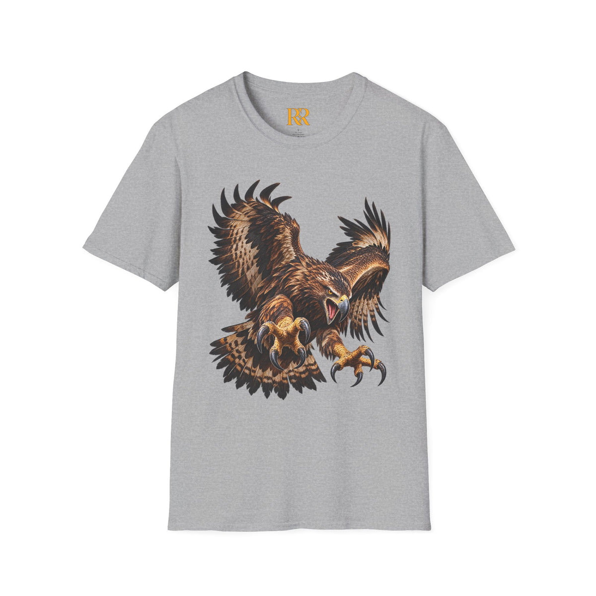Majestic Eagle Soaring Graphic T-Shirt