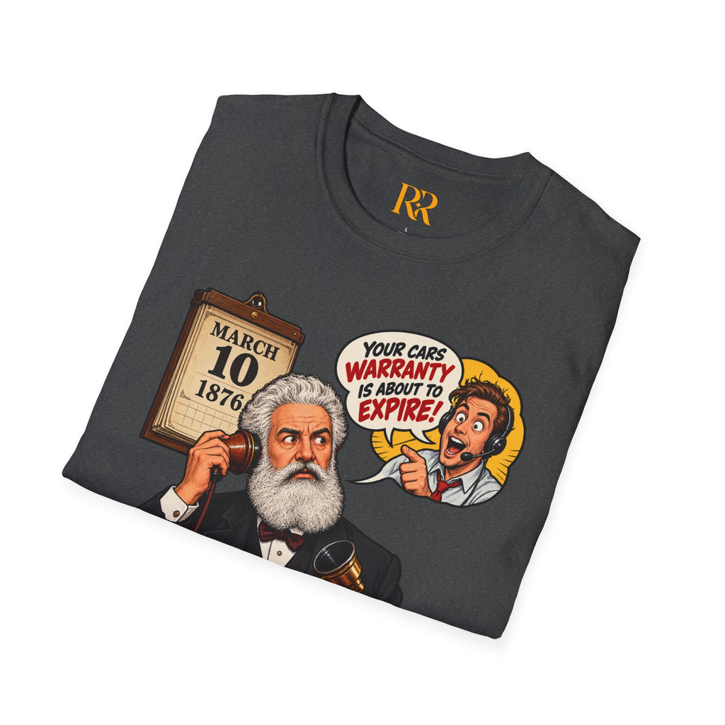 Alexander Graham Bell Telephone Patent T-Shirt – March 10, 1876 History Gift