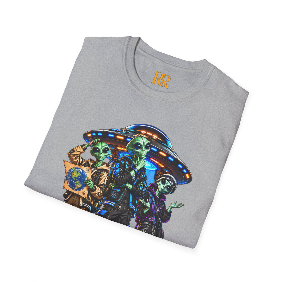 Alien Mushroom Psychedelic T-Shirt