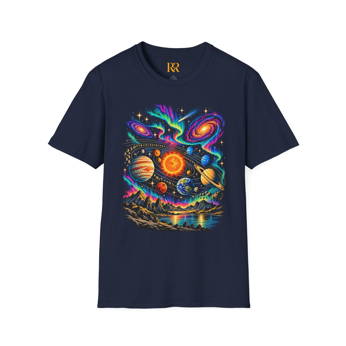 Cosmic Space Galaxy Art T-Shirt