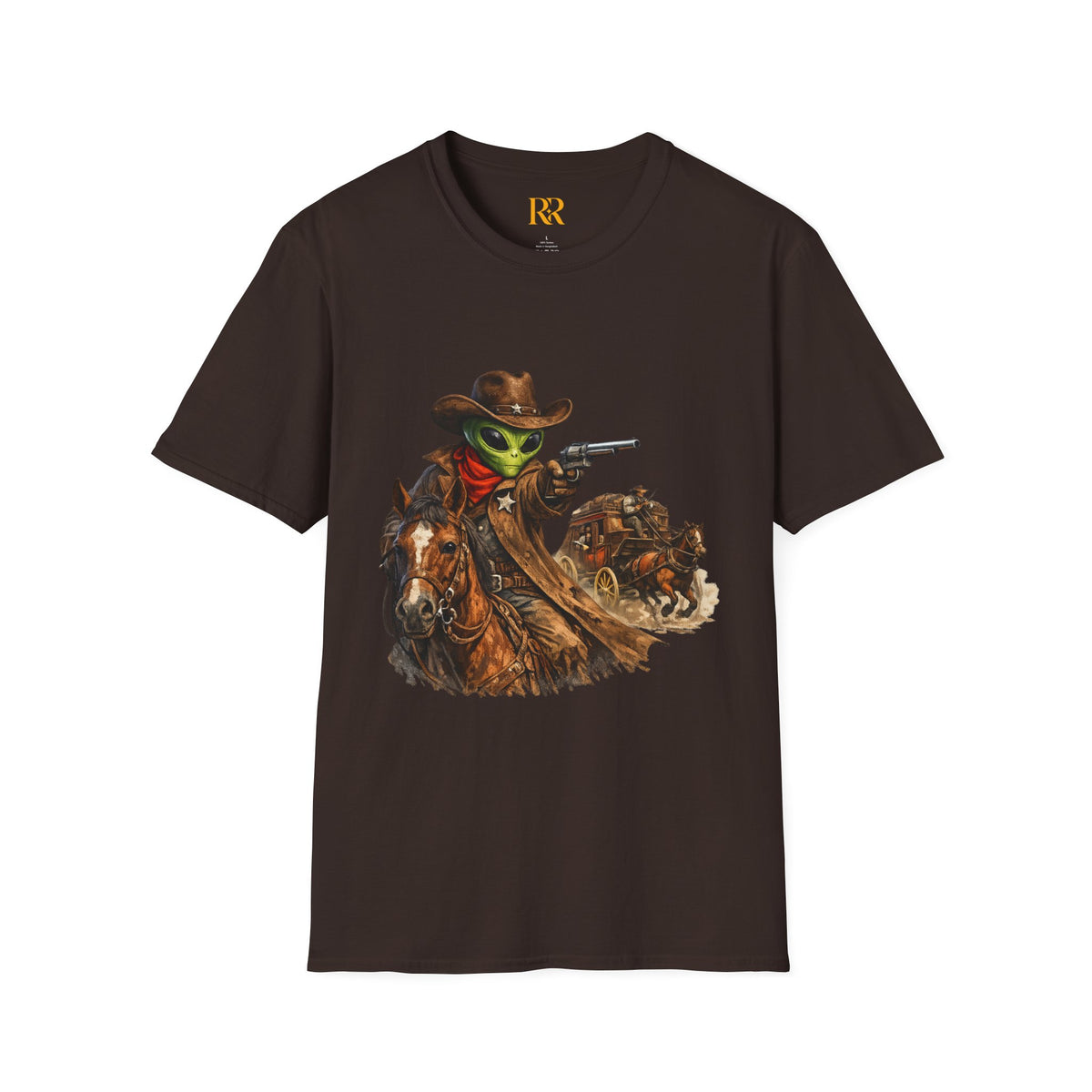 Western Outlaw alien T-Shirt
