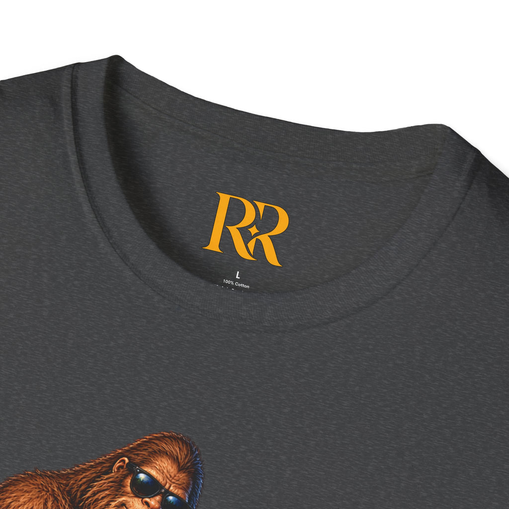 Bigfoot Camping Around the Campfire T-Shirt