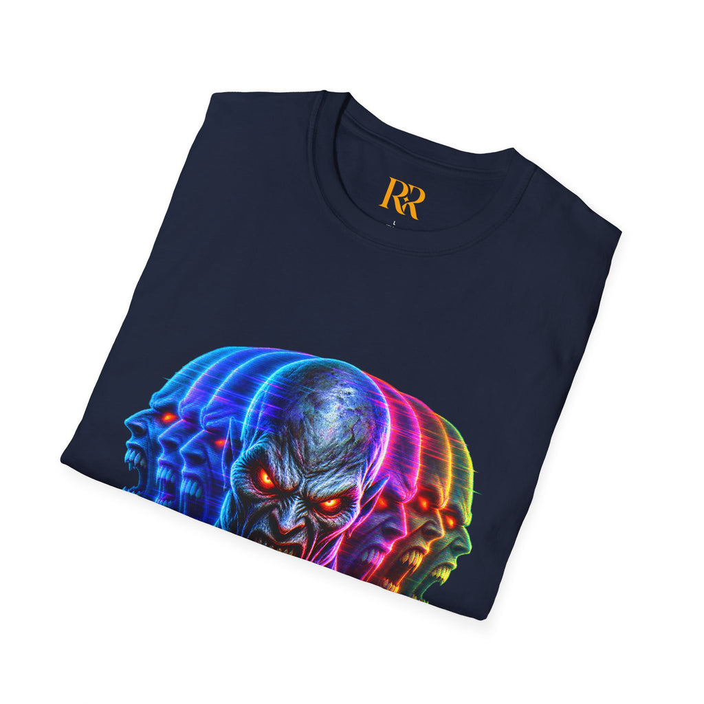 Colorful Cosmic Monster Graphic T-Shirt