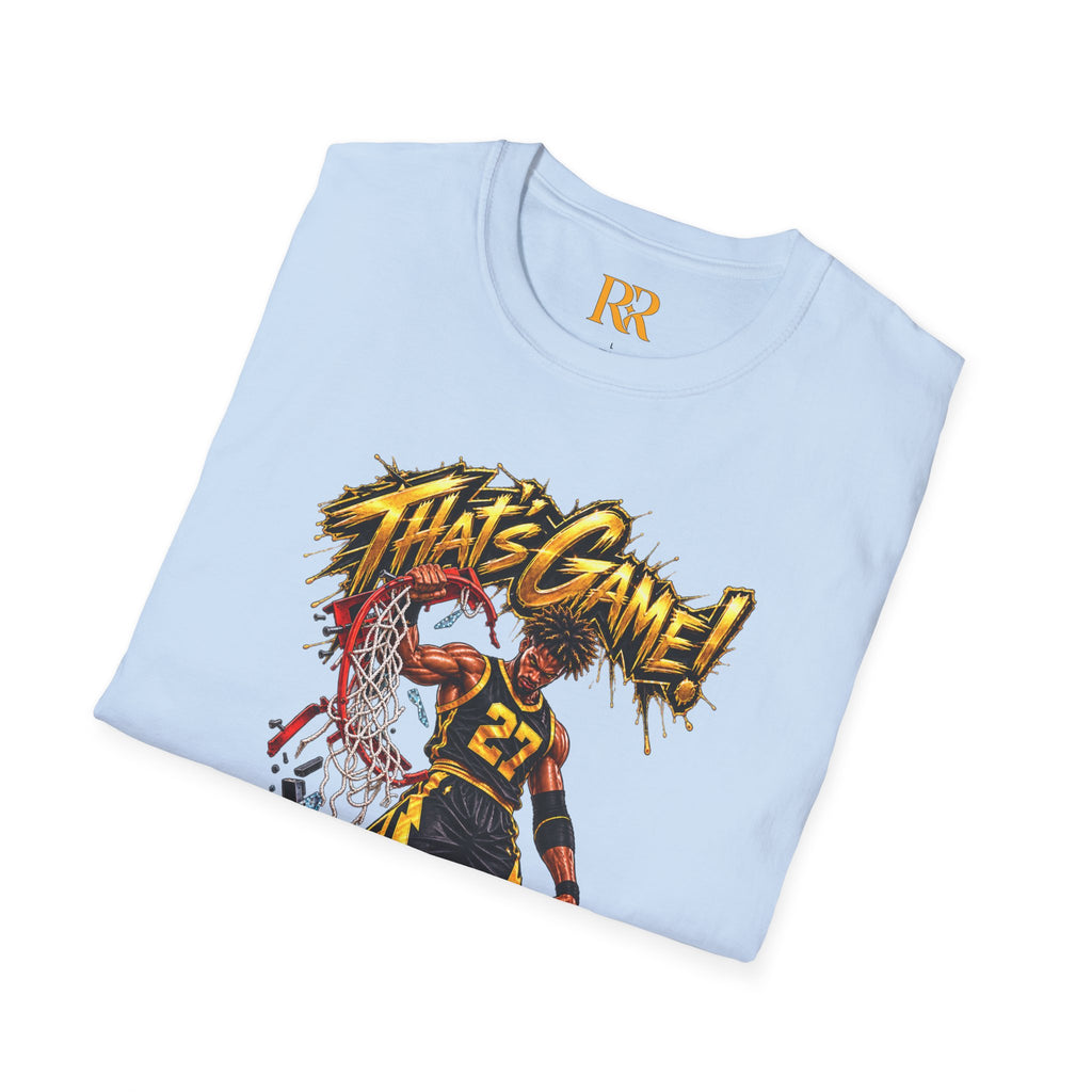 “That’s Game!” Basketball Player Graphic T-Shirt