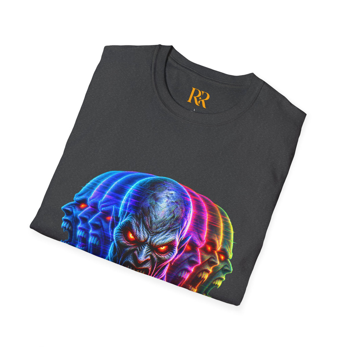 Colorful Cosmic Monster Graphic T-Shirt