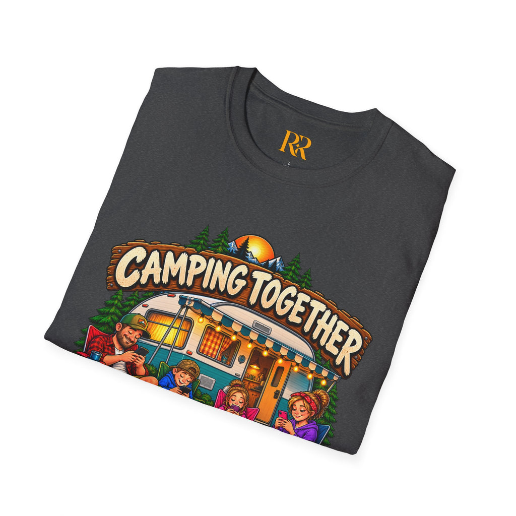 Camping Together Campfire Family Camping T-Shirt