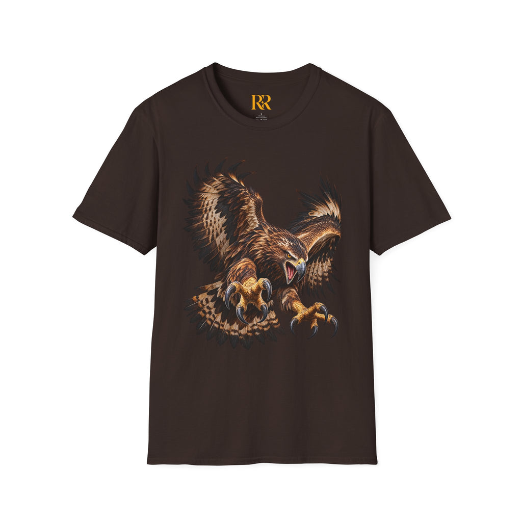 Majestic Eagle Soaring Graphic T-Shirt