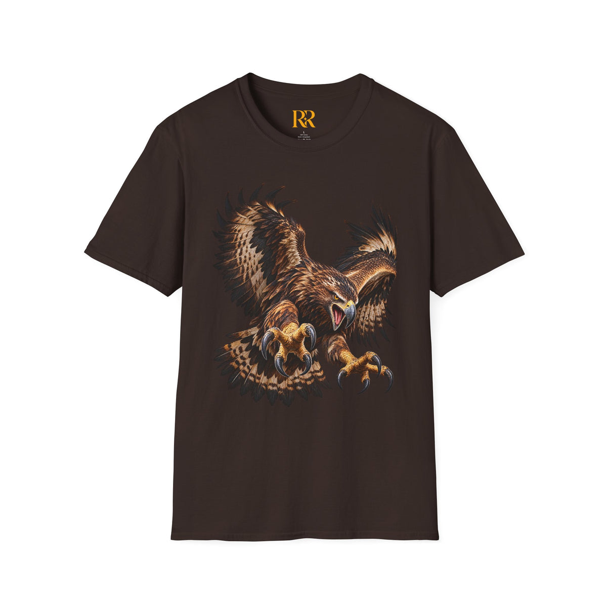 Majestic Eagle Soaring Graphic T-Shirt