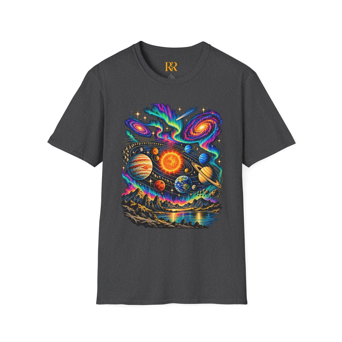 Cosmic Space Galaxy Art T-Shirt