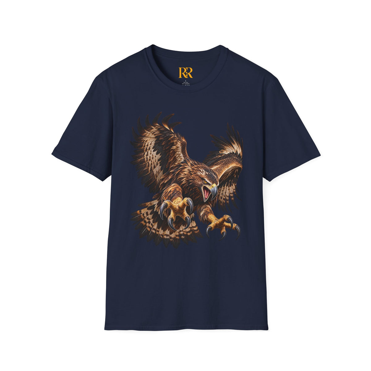 Majestic Eagle Soaring Graphic T-Shirt
