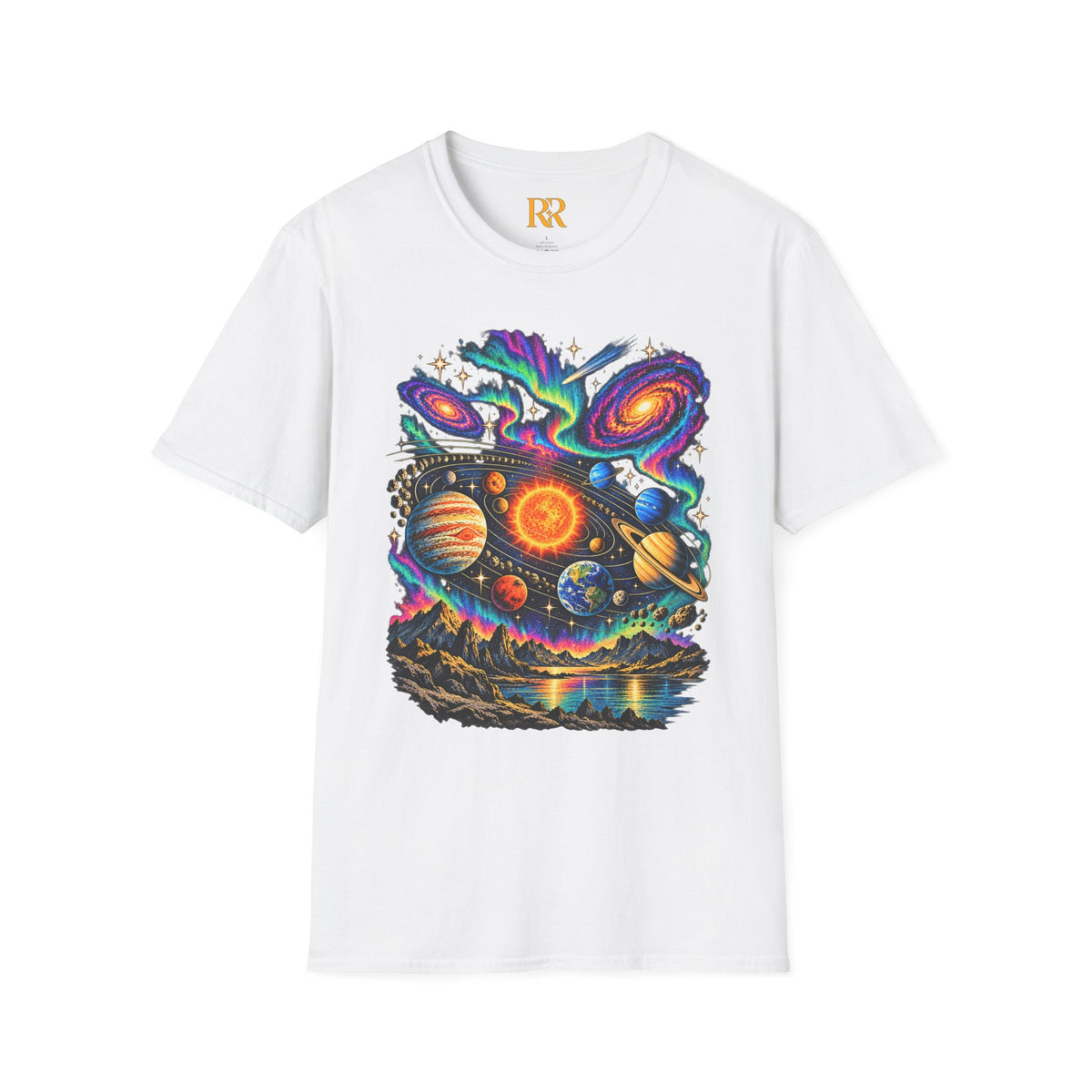 Cosmic Space Galaxy Art T-Shirt