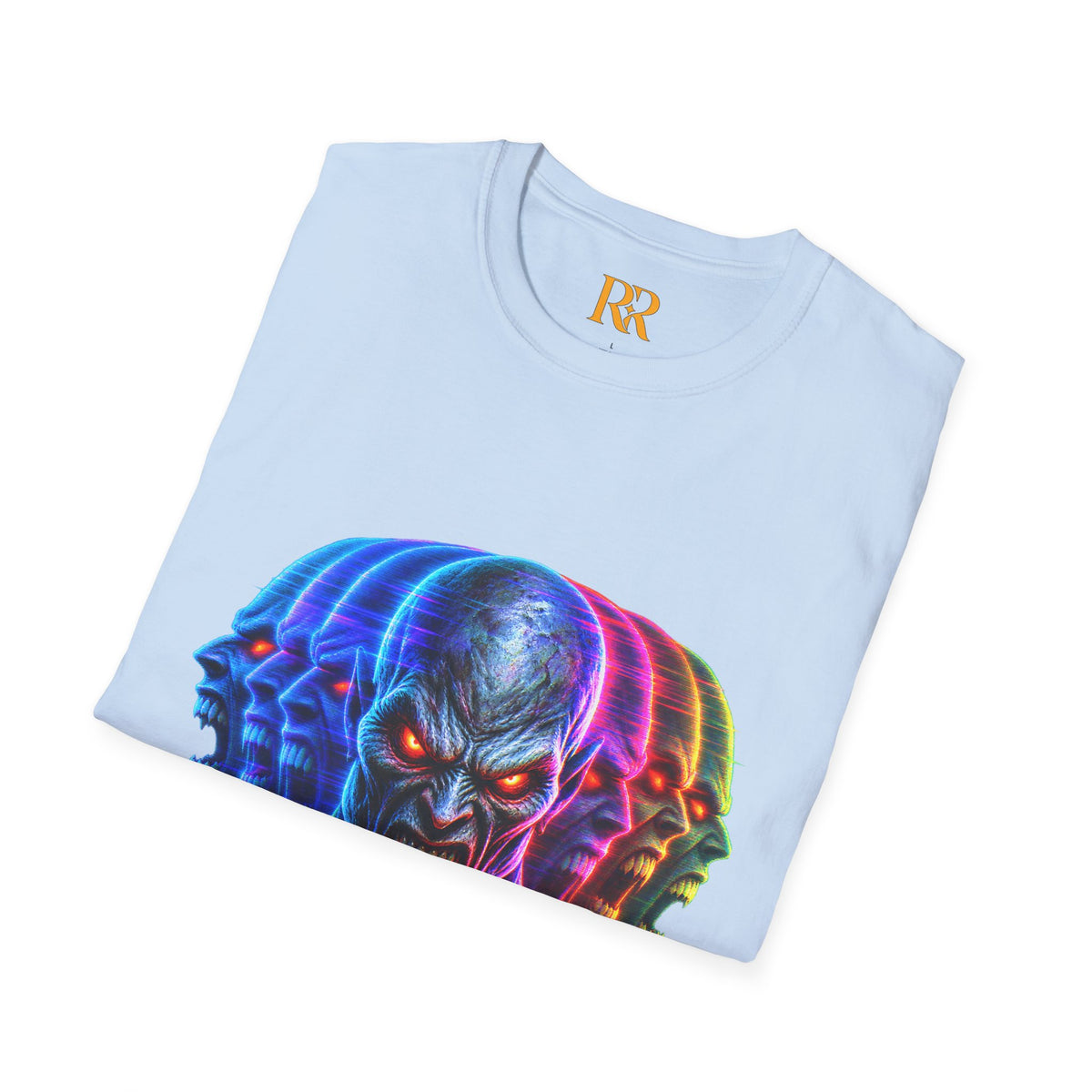 Colorful Cosmic Monster Graphic T-Shirt