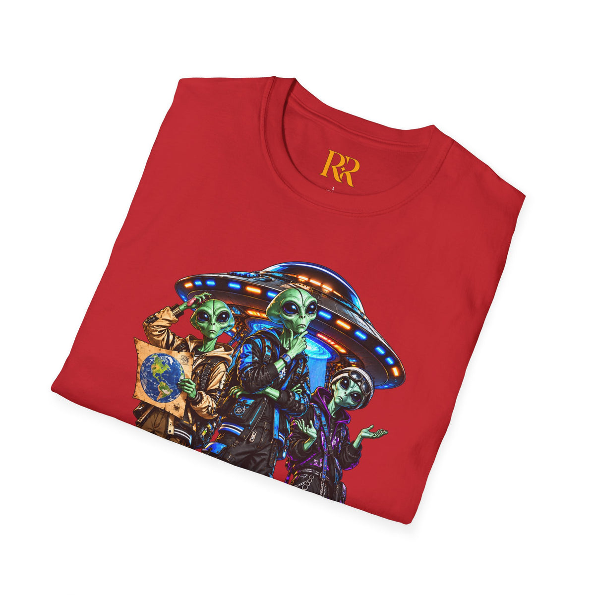 Alien Mushroom Psychedelic T-Shirt