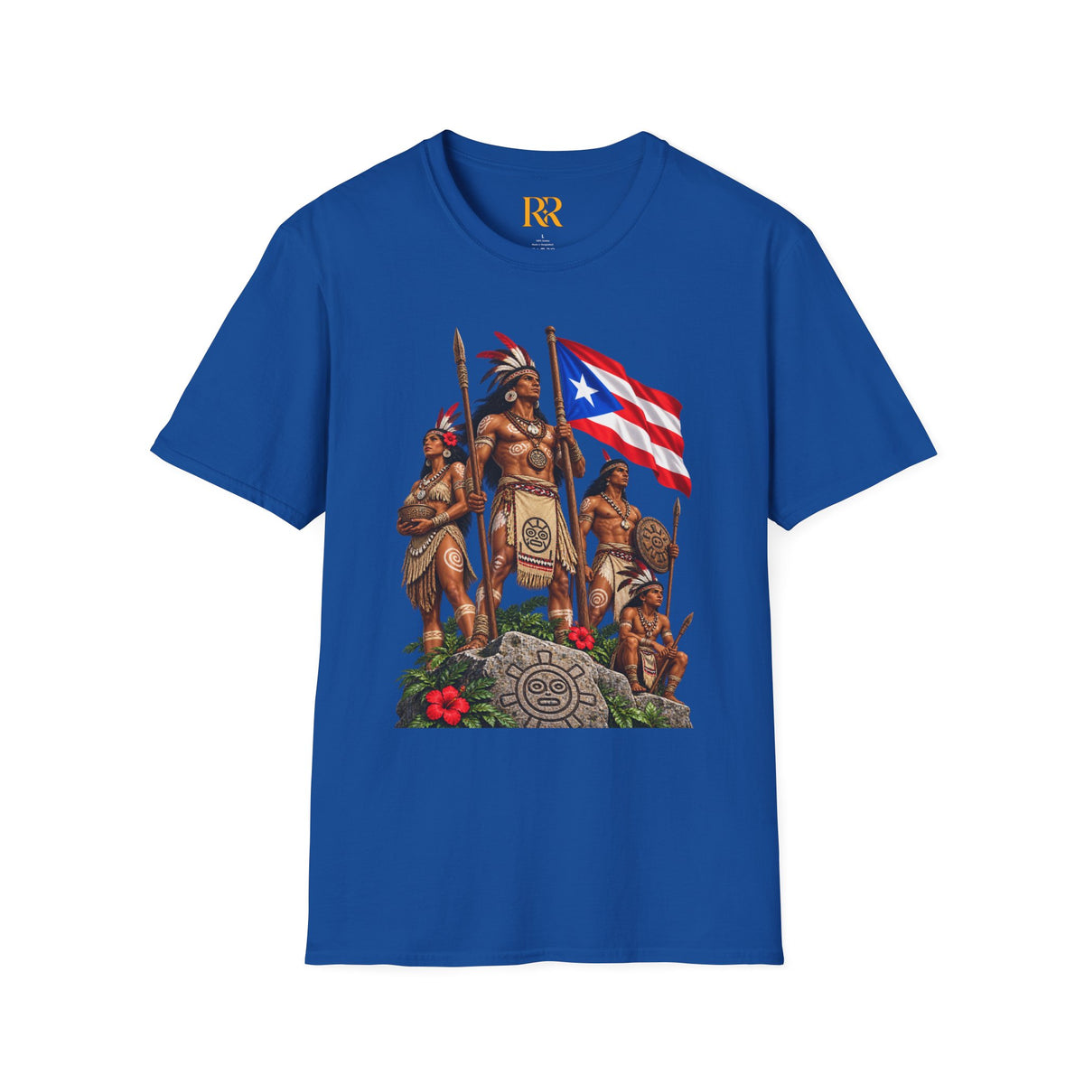 Puerto Rico Taino Heritage Flag T-Shirt