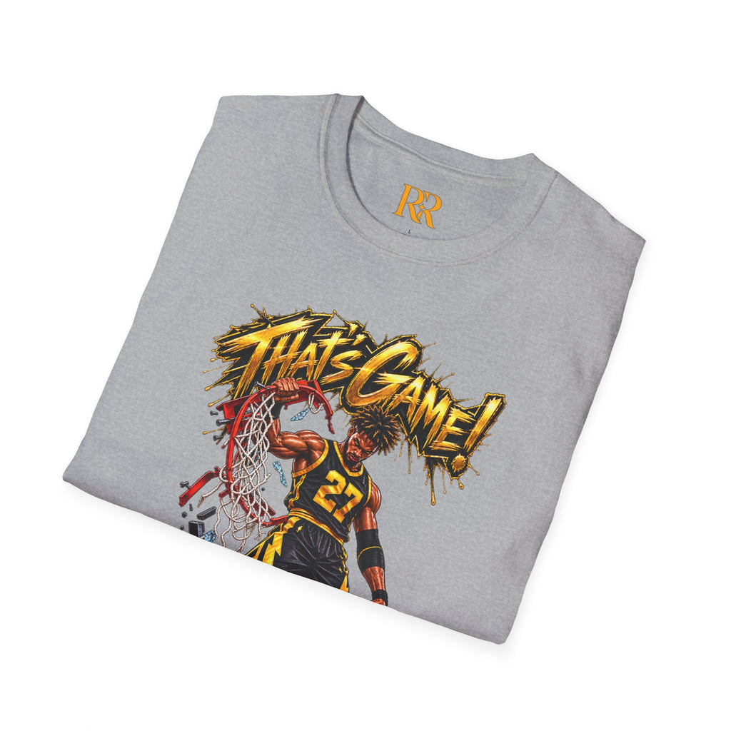 “That’s Game!” Basketball Player Graphic T-Shirt
