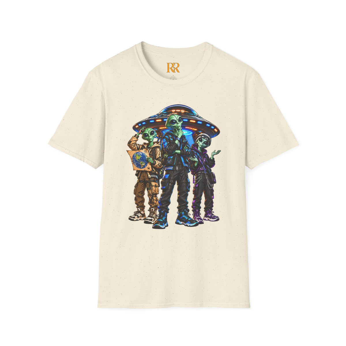 Alien Mushroom Psychedelic T-Shirt