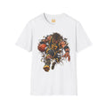 Basketball Character Graphic T-Shirt
