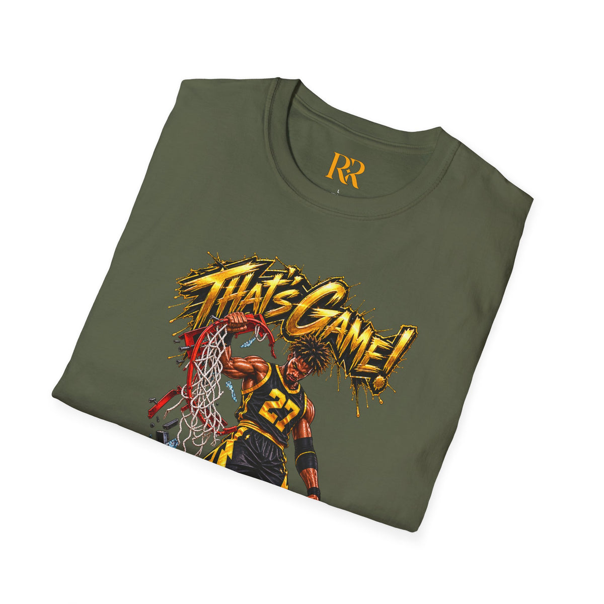 “That’s Game!” Basketball Player Graphic T-Shirt