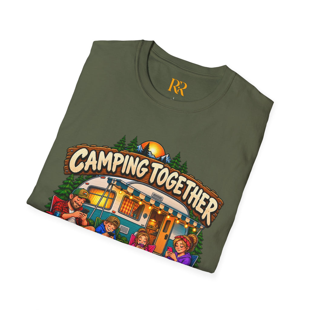 Camping Together Campfire Family Camping T-Shirt