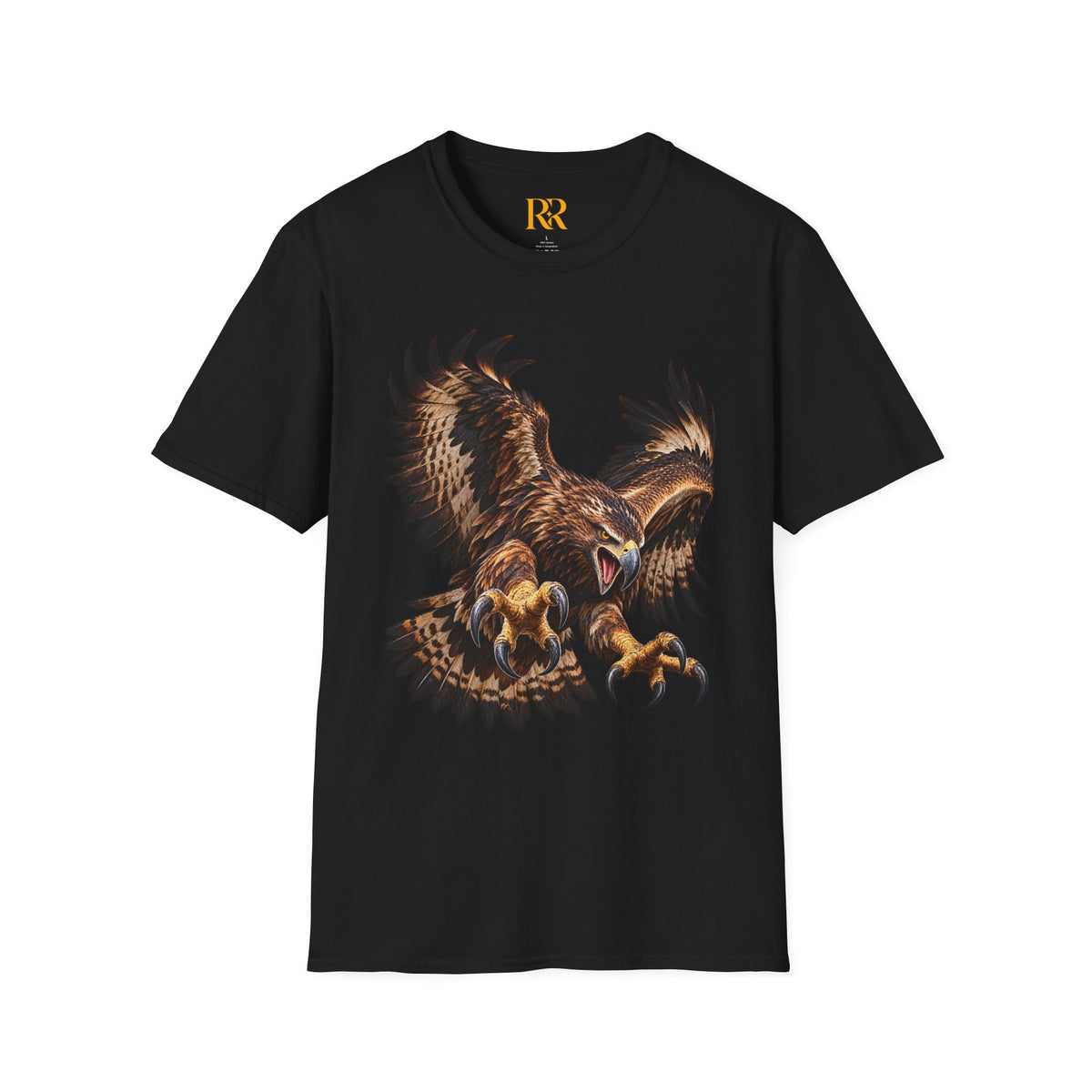 Majestic Eagle Soaring Graphic T-Shirt