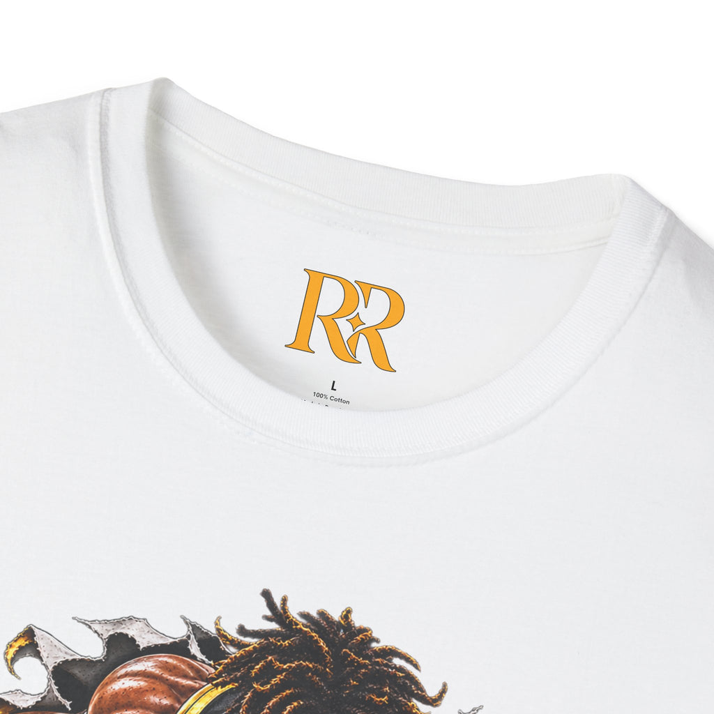 Basketball Character Graphic T-Shirt