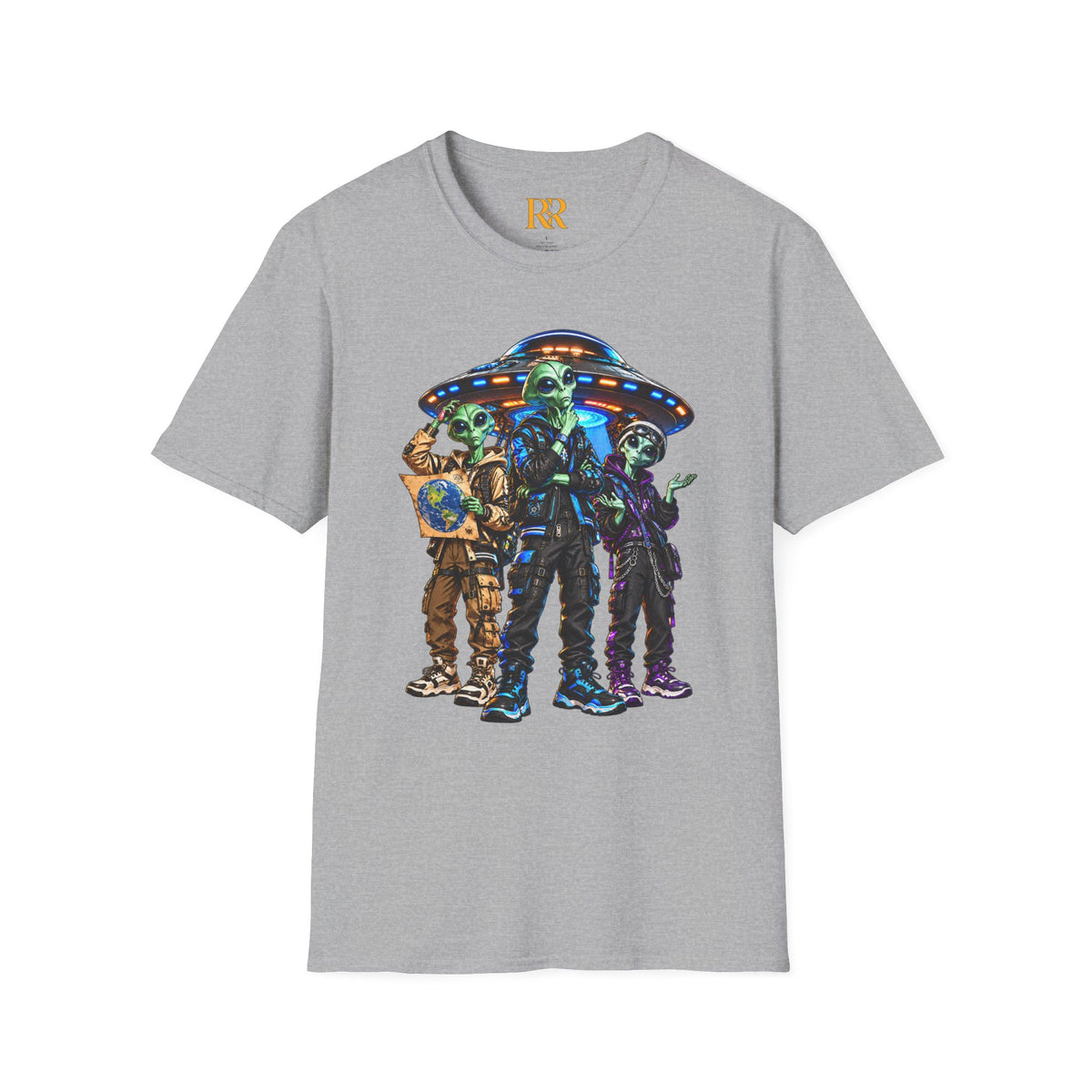 Alien Mushroom Psychedelic T-Shirt
