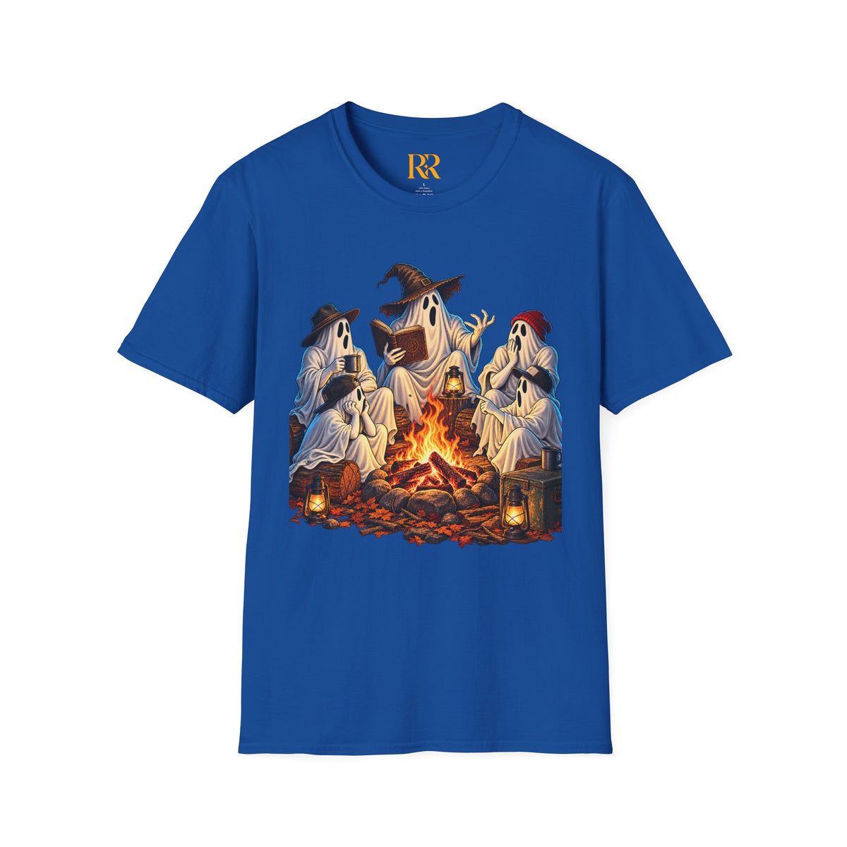 Ghosts around a Campfire Fantasy T-Shirt