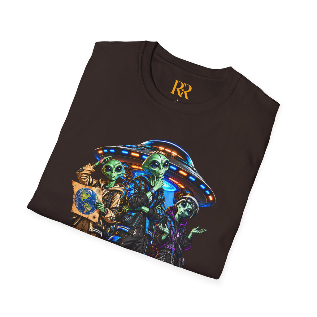 Alien Mushroom Psychedelic T-Shirt