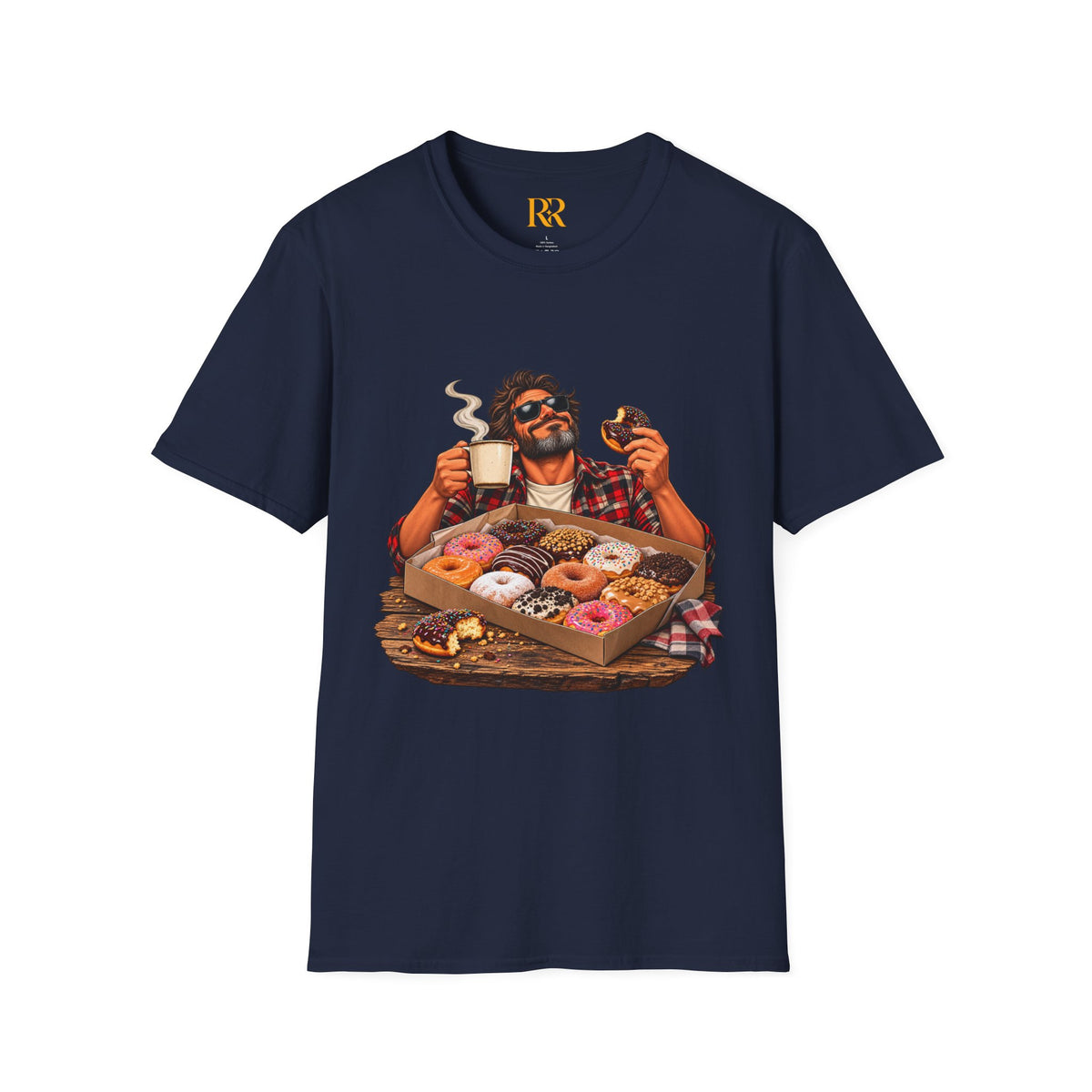 Donut Coffee Lover T-Shirt – Funny Breakfast Food Graphic Tee