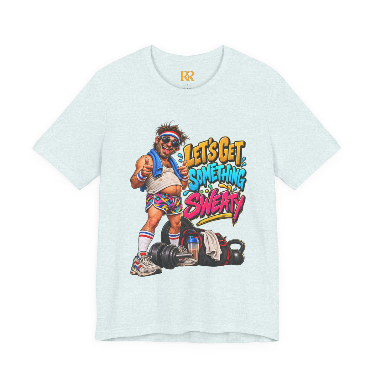 Let’s Get Sweaty Fitness Jersey T-Shirt