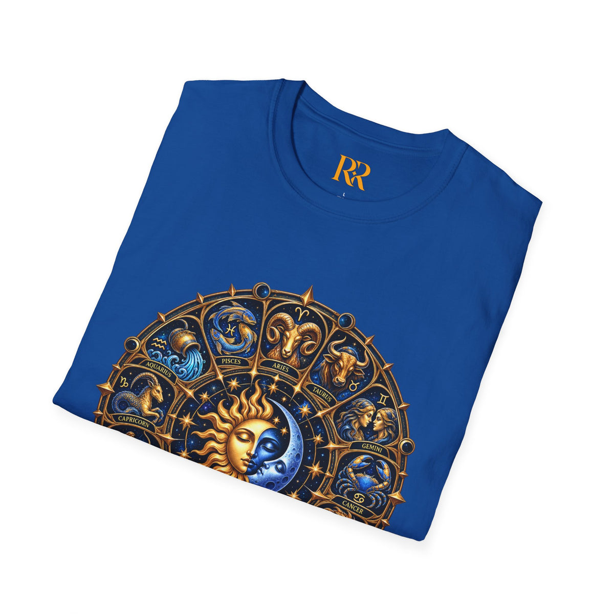 Celestial Sun and Moon Mandala T-Shirt