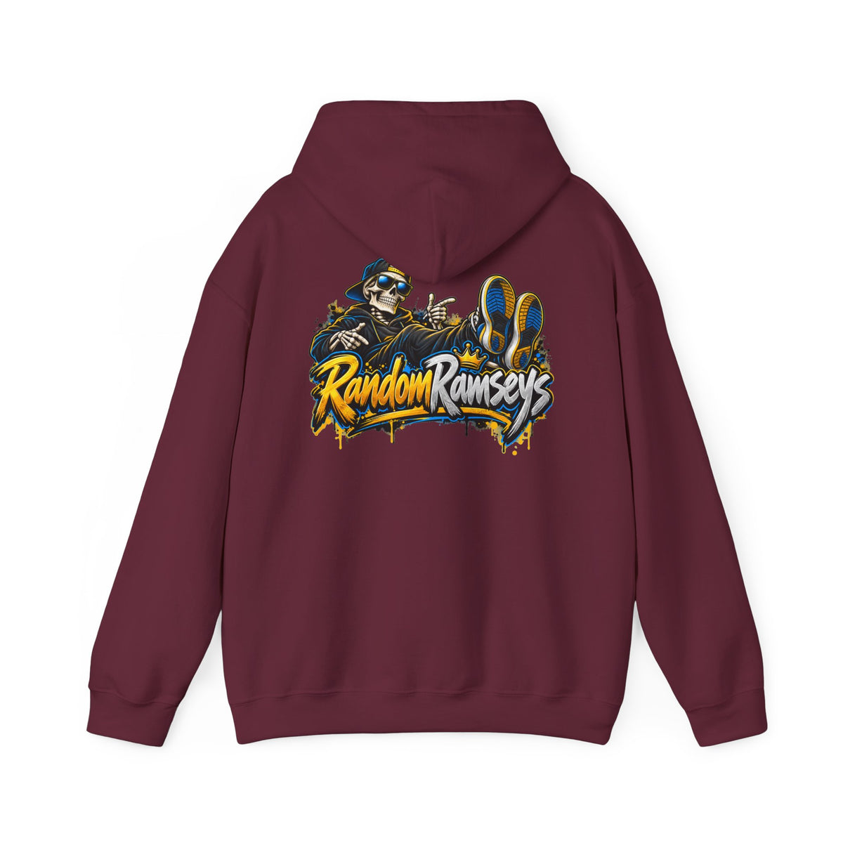 Random Ramseys RR Logo Graphic Hoodie