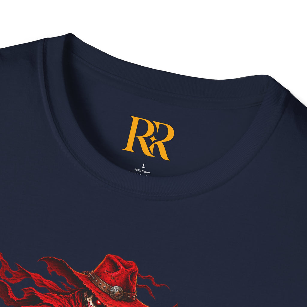 Red Gothic Horse Rider T-Shirt