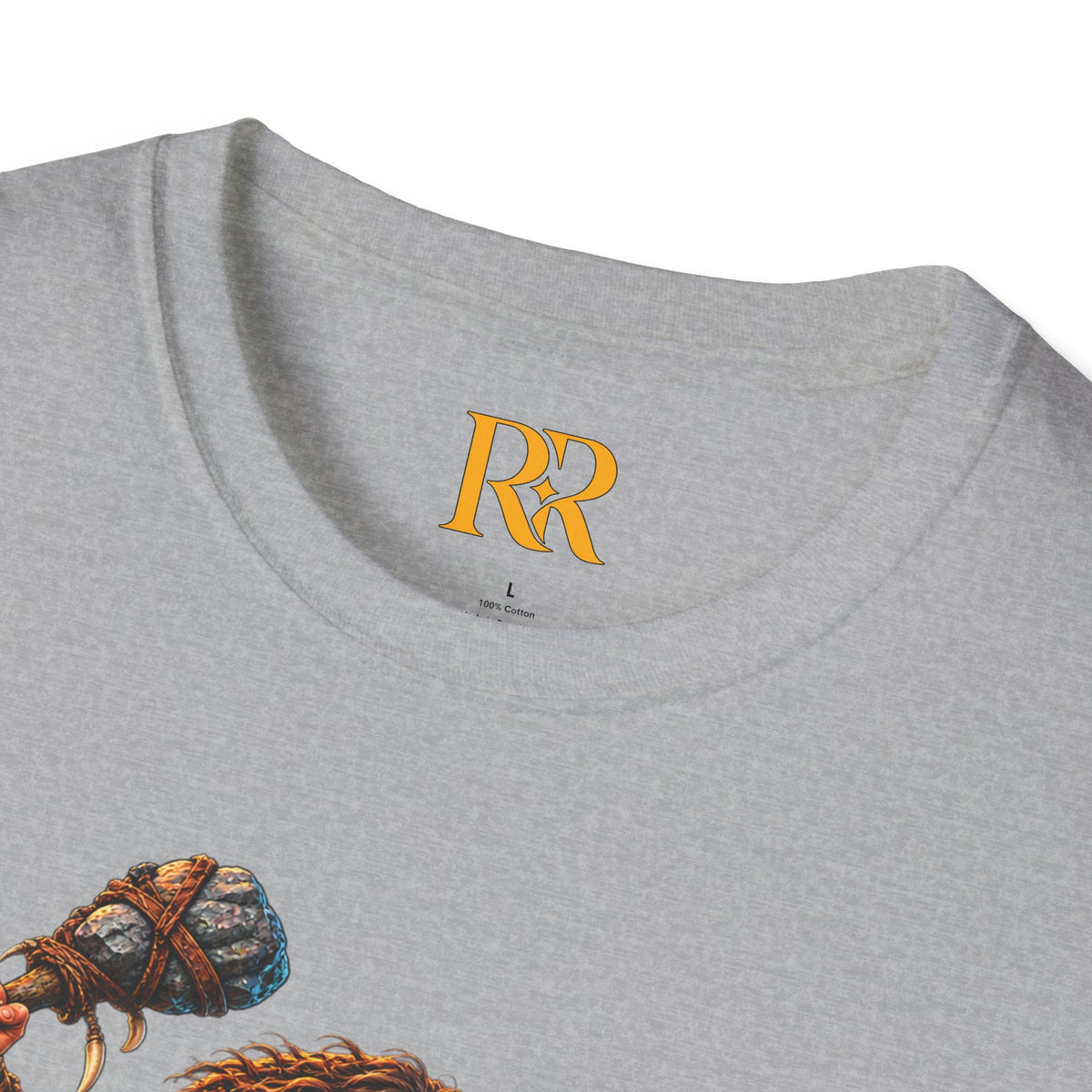 Caveman Riding T-Rex Dinosaur T-Shirt