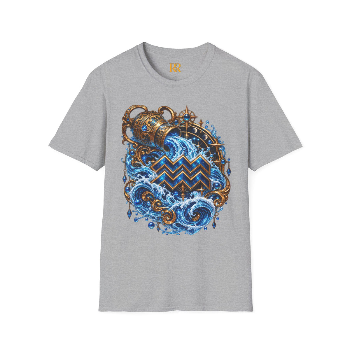 Aquarius Zodiac Water Bearer T-Shirt