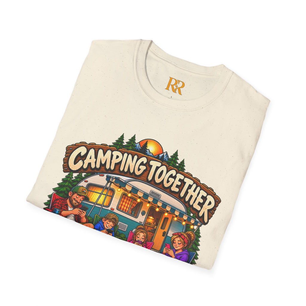 Camping Together Campfire Family Camping T-Shirt