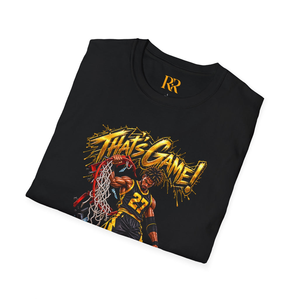 “That’s Game!” Basketball Player Graphic T-Shirt