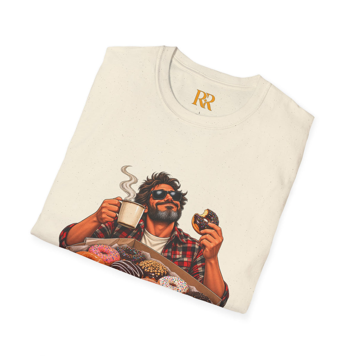 Donut Coffee Lover T-Shirt – Funny Breakfast Food Graphic Tee