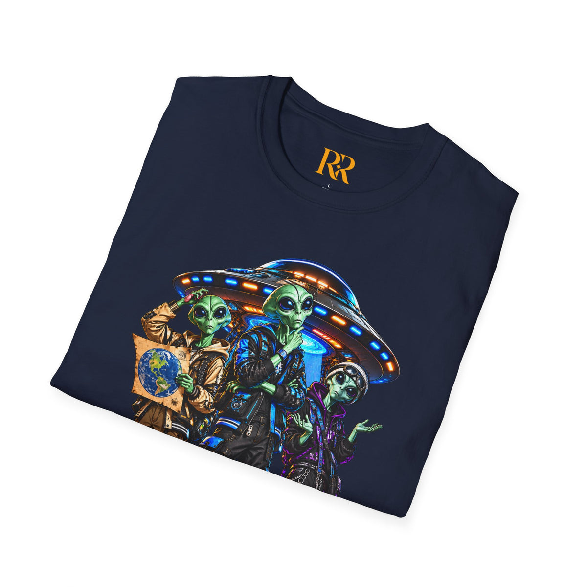Alien Mushroom Psychedelic T-Shirt