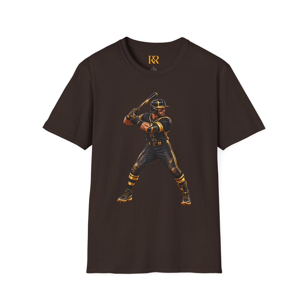 Baseball Player Graphic T-Shirt