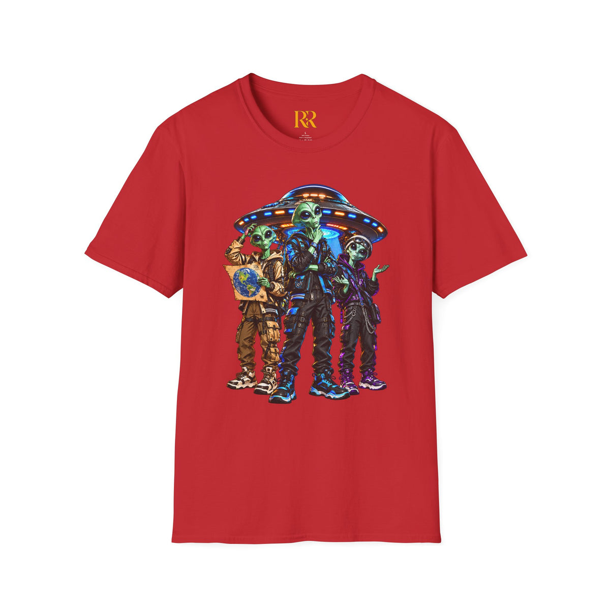 Alien Mushroom Psychedelic T-Shirt