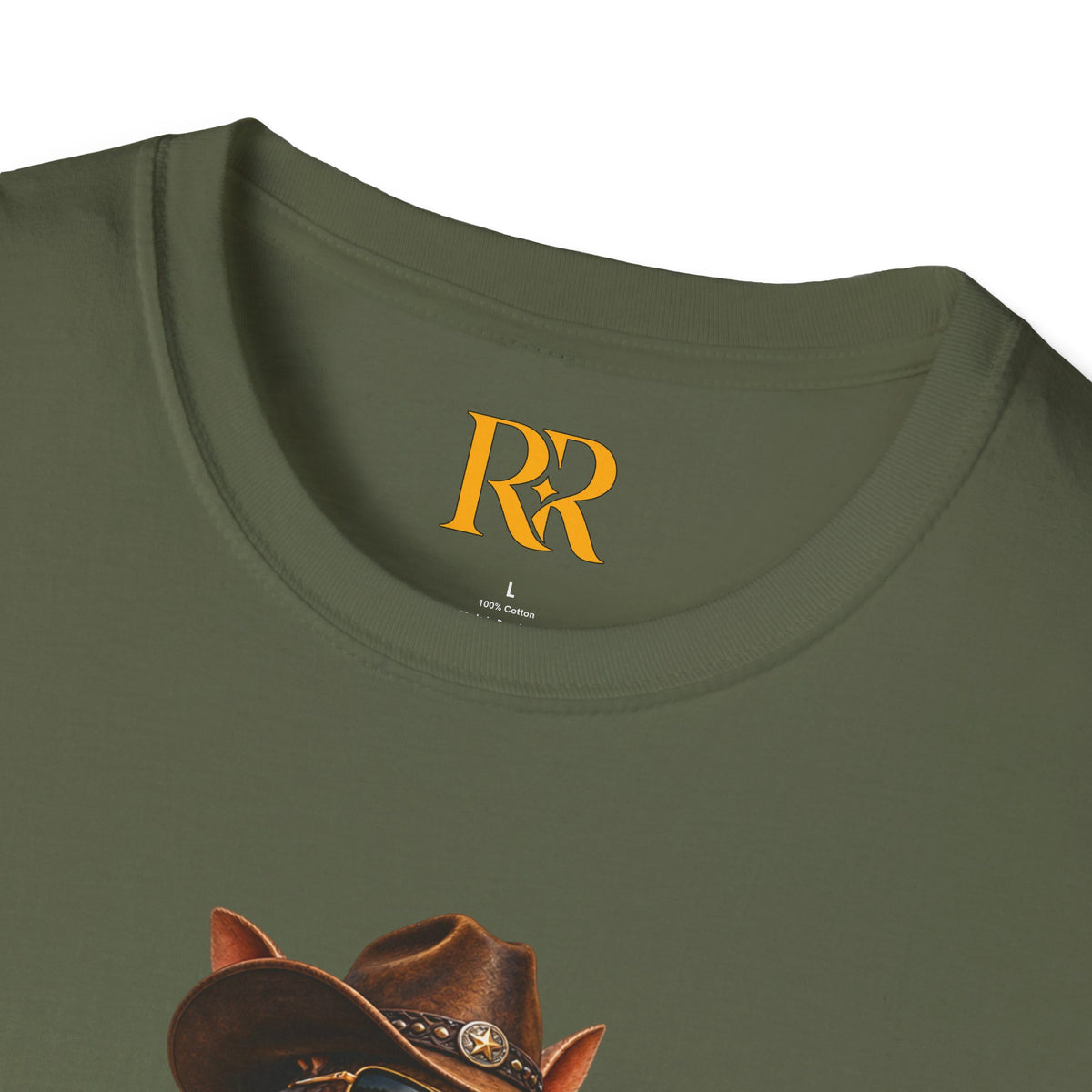 Cowboy Armadillo Western Graphic T-Shirt