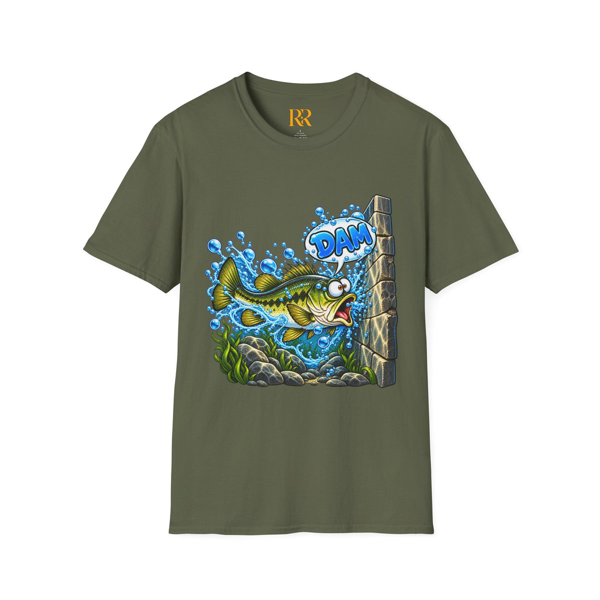Dam Fishing Dragon T-Shirt