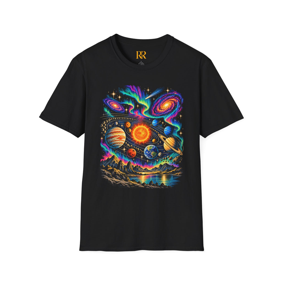 Cosmic Space Galaxy Art T-Shirt