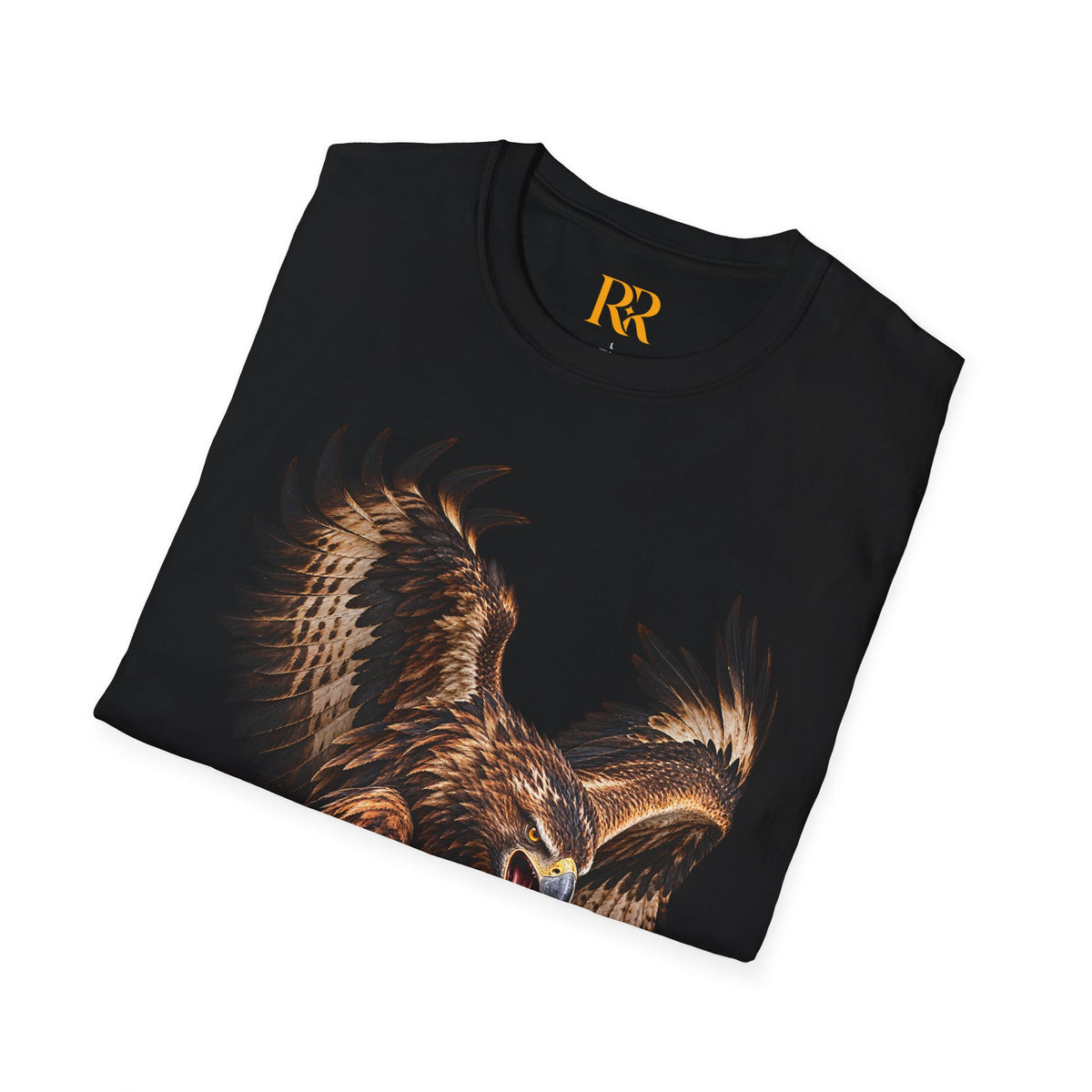 Majestic Eagle Soaring Graphic T-Shirt