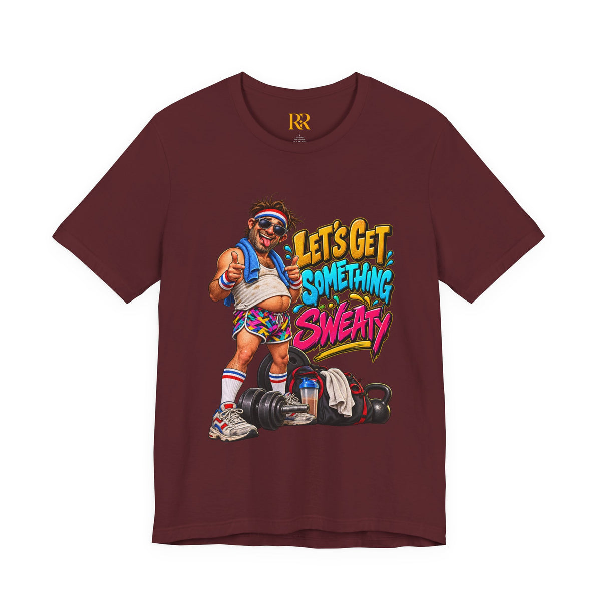 Let’s Get Sweaty Fitness Jersey T-Shirt
