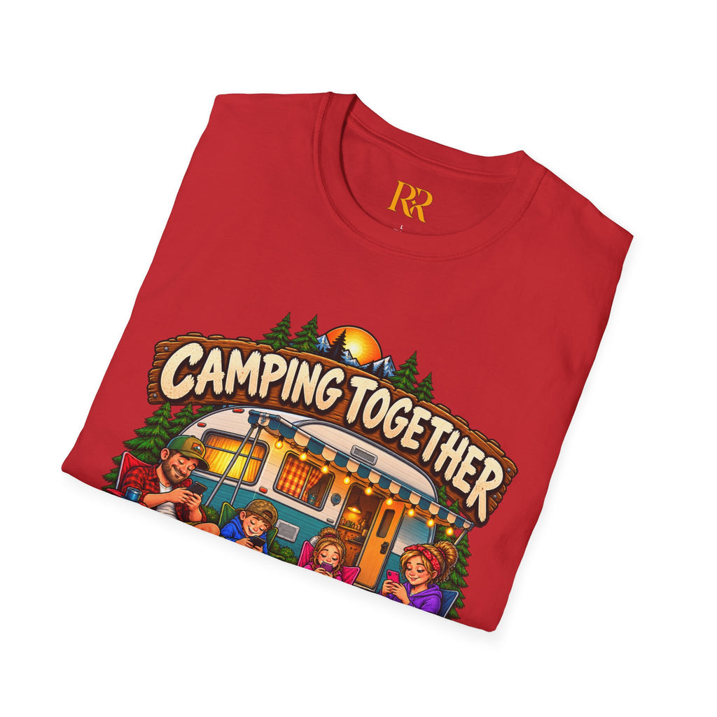 Camping Together Campfire Family Camping T-Shirt