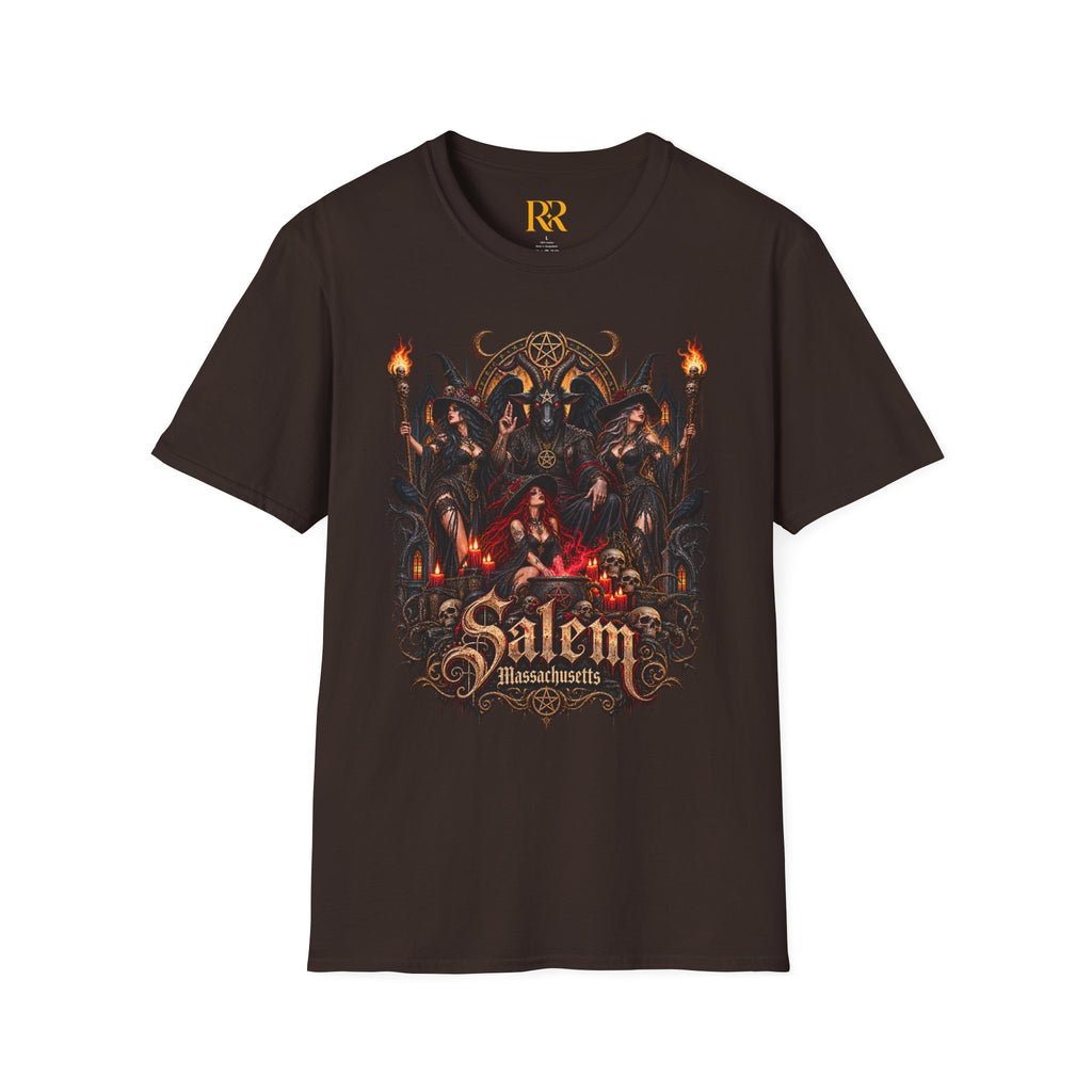 Salem Massachusetts Gothic Halloween T-Shirt